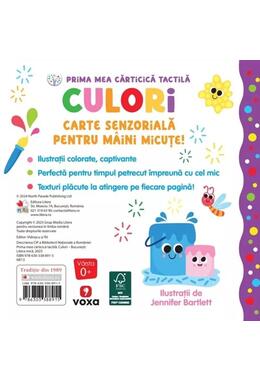 Copertă produs Bebe &icirc;nvață. Prima mea cărticică tactilă. Culori
