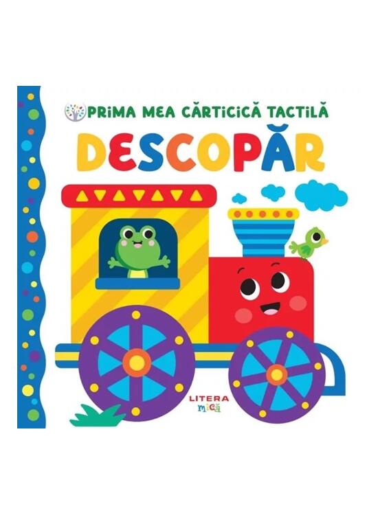 Copertă produs Bebe &icirc;nvață. Prima mea cărticică tactilă. Descopăr - gallery big 1