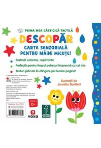 Copertă produs Bebe &icirc;nvață. Prima mea cărticică tactilă. Descopăr