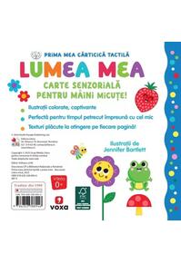 Copertă produs Bebe &icirc;nvață. Prima mea cărticică tactilă. Lumea mea