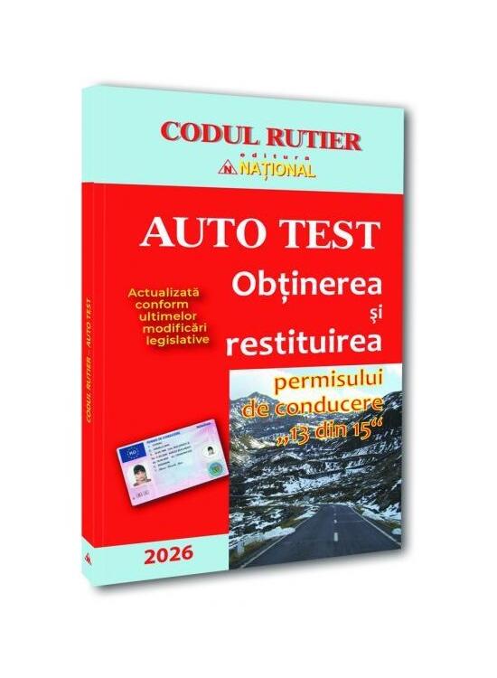 Copertă produs Codul rutier - Auto test 2026 - gallery big 1