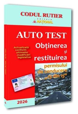 Copertă produs Codul rutier - Auto test 2026