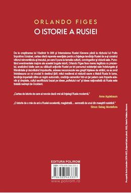 Copertă produs O istorie a Rusiei