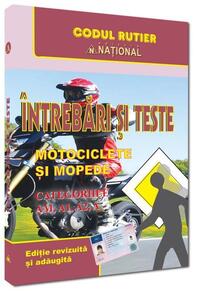 Copertă produs &Icirc;ntrebări și teste. Motociclete și mopede. A, A1, A2 - 2026