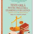 Copertă produs Teste grilă pentru pregătirea examenului de licență. Drept civil, drept penal - gallery small 