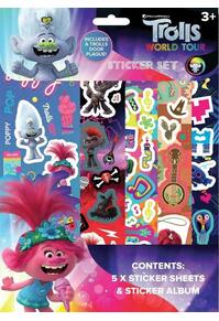 Copertă produs Trolls World Tour- Set stickere
