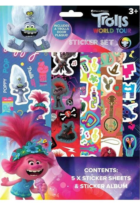 Copertă produs Trolls World Tour- Set stickere