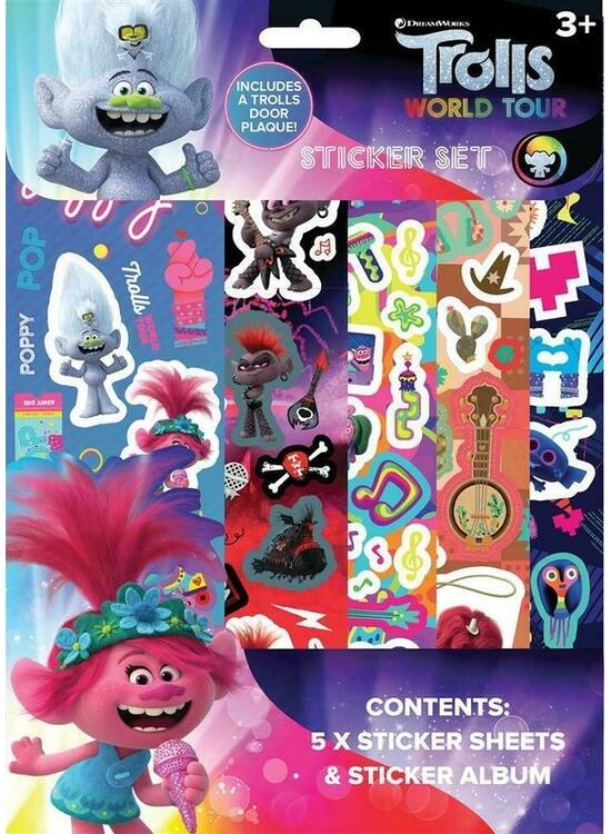 Copertă produs Trolls World Tour- Set stickere - gallery big 1