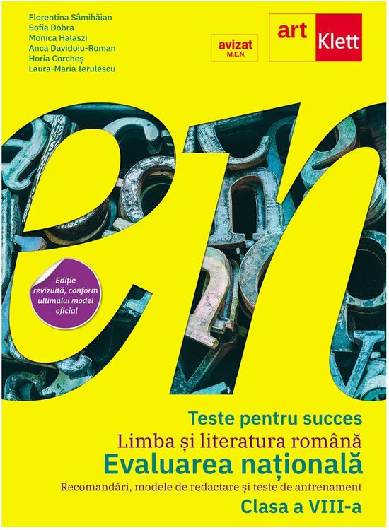 Copertă produs Teste pentru succes. Evaluarea Națională Limba și Literatură Rom&acirc;nă clasa a VIII-a - gallery big 1