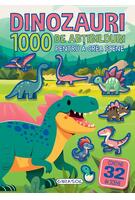 1000 de abțibilduri pentru a crea scene - Dinozauri