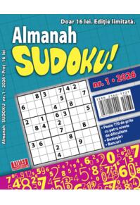 Copertă produs Almanah Sudoku Nr. 1/2026