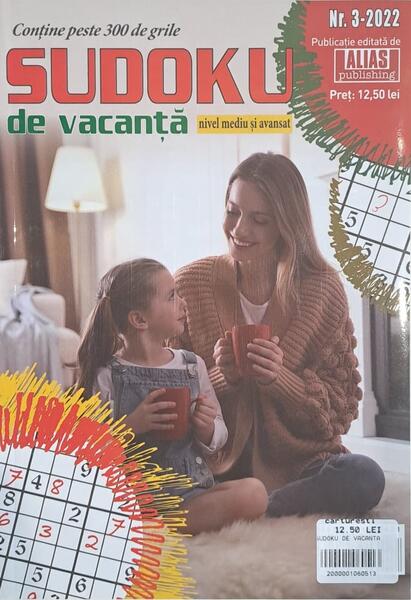 anvelope iarna 245/40 r19 Almanah Sudoku Nr. 3/ 2022 - Paperback brosat - *** - Alias Publishing