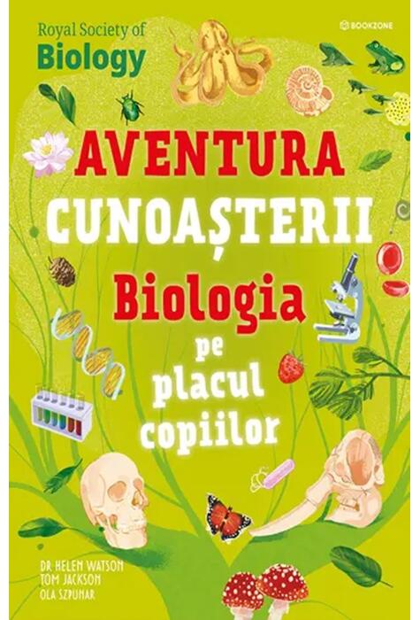 Copertă produs Aventura cunoașterii. Biologia pe placul copiilor (Vol. 4)