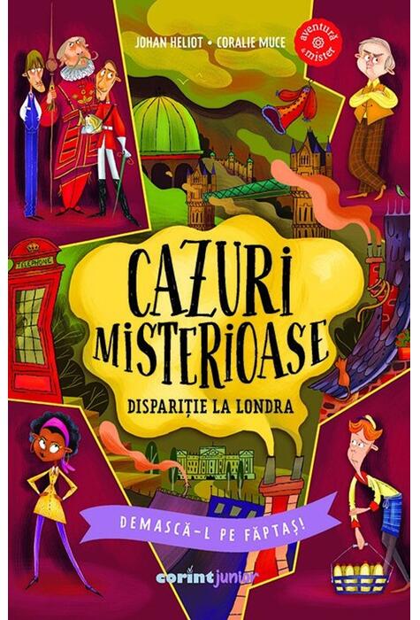 Copertă produs Cazuri misterioase. Dispariție la Londra