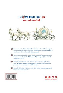 Copertă produs I Love English. Cinderella (Cenușăreasa). Ediție bilingvă. Nivel A2 (versiune audio inclusă)