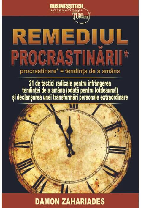 Copertă produs Remediul procrastinării