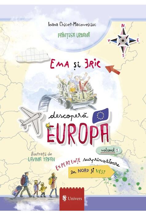 Copertă produs Ema și Eric descoperă Europa (Vol. 1)