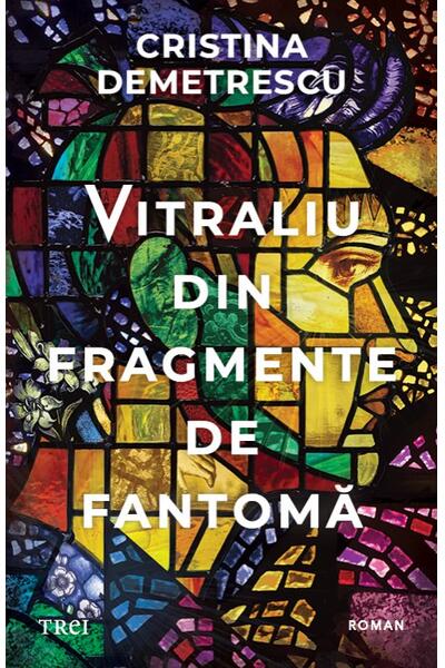 Vitraliu din fragmente de fantomă