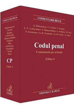 Copertă produs Codul penal. Comentariu pe articole