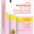 Copertă produs Legea societăților nr. 31/1990. Legislație conexă și jurisprudență (Februarie 2026) - gallery small 