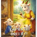 Copertă produs Capra cu trei iezi. Citesc cu litere mari de tipar - gallery small 