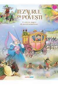 Copertă produs Tezaurul cu povești. O colecție magică de povești nemuritoare