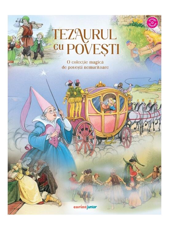 Copertă produs Tezaurul cu povești. O colecție magică de povești nemuritoare - gallery big 1