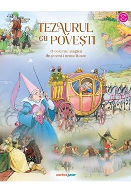 Copertă produs Tezaurul cu povești. O colecție magică de povești nemuritoare