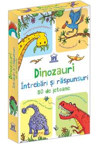 Copertă produs Dinozauri - &Icirc;ntrebări și răspunsuri - 50 de Jetoane