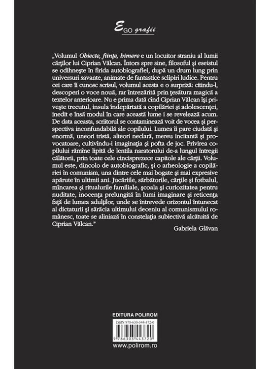 Copertă produs Obiecte, fiinţe, himere - gallery big 2