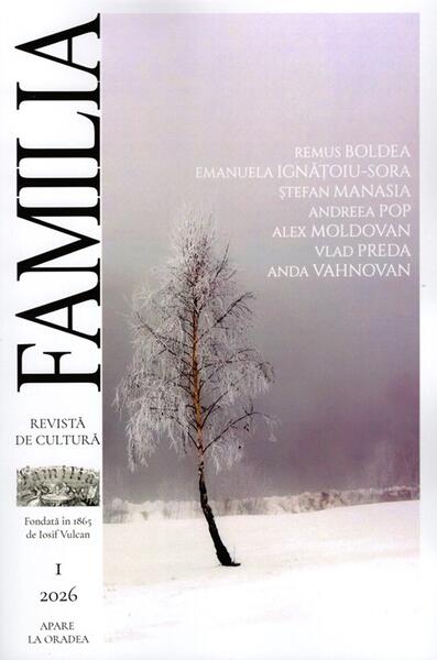 Revista Culturală FAMILIA Nr. 1, 2026 - Paperback brosat - Revista de Cultură FAMILIA - Revista de Cultură FAMILIA