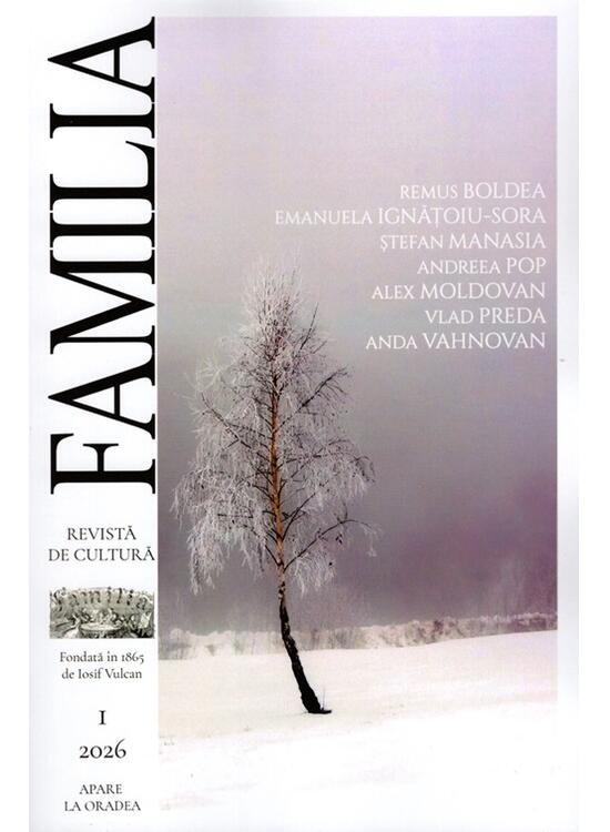 Copertă produs Revista Culturală FAMILIA Nr. 1, 2026 - gallery big 1