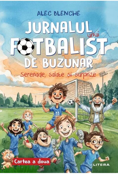 Copertă produs Jurnalul unui fotbalist de buzunar. Serenade, salate și surprize (Vol. 2)