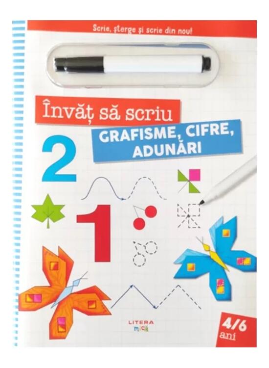 Copertă produs &Icirc;nvăț să scriu. Grafisme, cifre, adunări - gallery big 1
