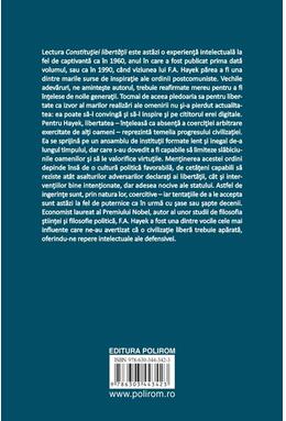 Copertă produs Constituţia libertăţii