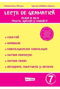 Copertă produs Lecții de gramatică - clasa a VII-a