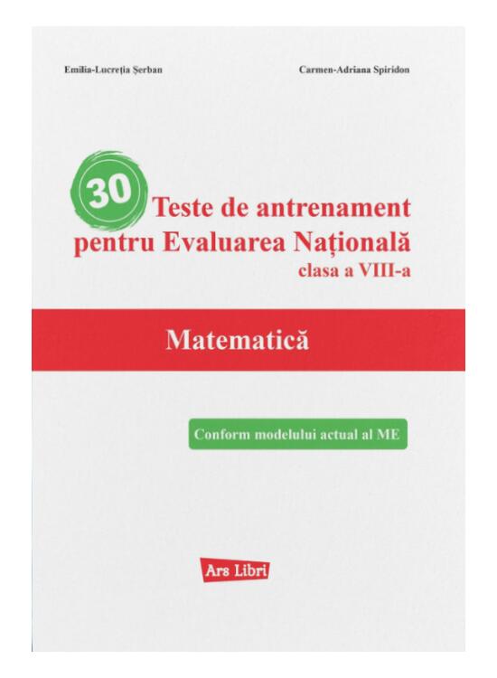 Copertă produs 30 Teste de antrenament pentru Evaluarea Națională - Limba și literatura rom&acirc;nă - gallery big 1