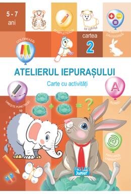 Copertă produs Atelierul Iepurașului. Cartea 2 cu activități