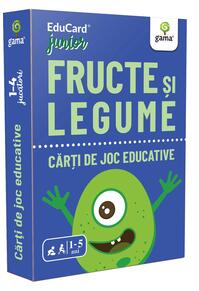 Copertă produs Fructe şi legume. EduCard Junior