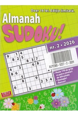 Copertă produs Almanah Sudoku Nr. 2/2026