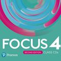 Copertă produs Focus 4 Class Audio CDs, 2nd edition (B2) - gallery small 