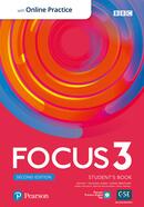 Focus 3 Student's Book and ActiveBook with Online Practice, 2nd edition (B1+)