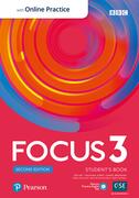 Focus 3 Student's Book and ActiveBook with Online Practice, 2nd edition (B1+)