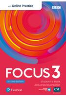 Focus 3 Student's Book and ActiveBook with Online Practice, 2nd edition (B1+)