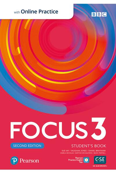 Focus 3 Student's Book and ActiveBook with Online Practice, 2nd edition (B1+)
