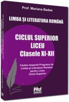 Imagine produs Limba și literatura rom&acirc;nă ciclul superior liceu - clasele XI-XII