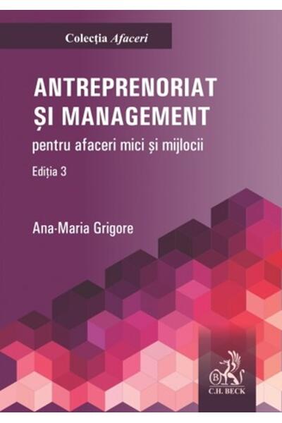 Antreprenoriat și management pentru afaceri mici și mijlocii