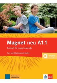 Copertă produs Magnet neu A1.1, Kurs-/Arbeitsbuch + CD