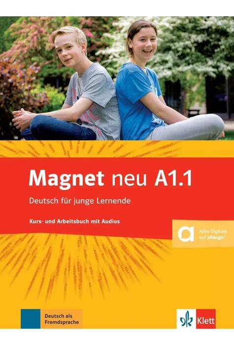Copertă produs Magnet neu A1.1, Kurs-/Arbeitsbuch + CD