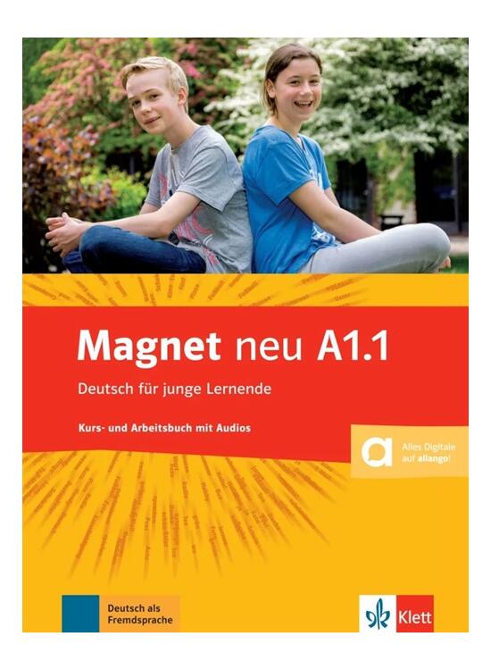 Copertă produs Magnet neu A1.1, Kurs-/Arbeitsbuch + CD - gallery big 1